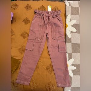 Boden Kids Casual Cargos in Mauve